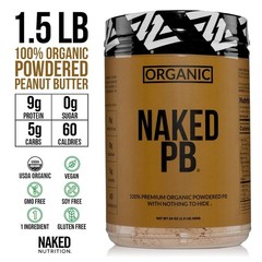 Organic Powdered Peanut Butter from US Farms – Bulk, 24 Ounce (Pack of 1)