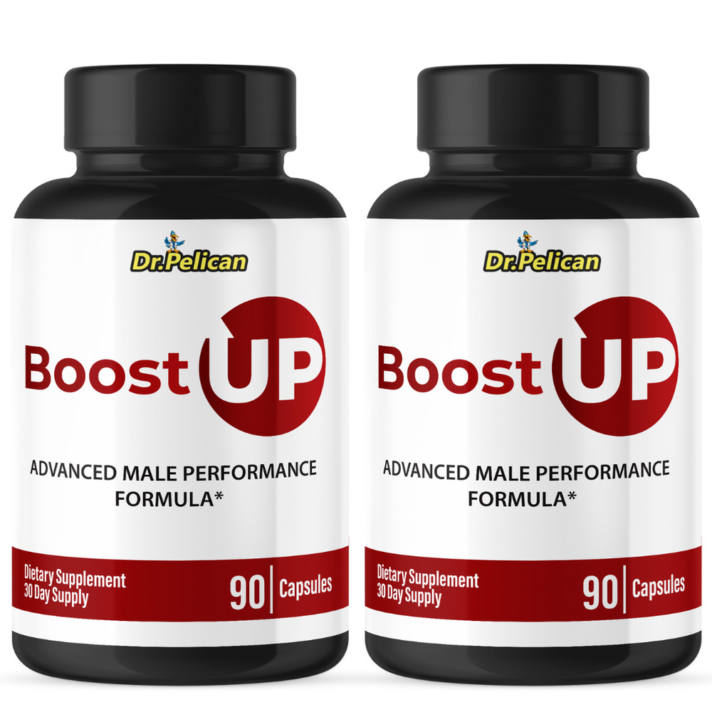 Boost Up- Bodybuilding & Men’s Health Support- 2 Bottles- 180 Capsules