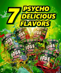 PSYCHO PHARMA EDGE OF INSANITY Pre Workout Energy Focus Endurance 25 Servings