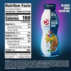 Dymatize Performance Protein Shake, Fruity Pebbles, 30g Protein, 12 Count
