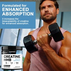 Creatine Hmb Creatine Increased Strength Endurance Enhanced Absorption 250 G