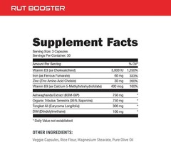 Bucked Up RUT Testosterone Booster 90 caps (pack of 1