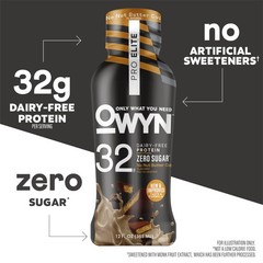 OWYN Only What You Need Pro Elite No Nut Buttercup 12 Fl Oz (Pack of 12)
