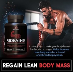 Regains HGH Supplement – Natural GH Booster for Men & Women | Energy & Recovery