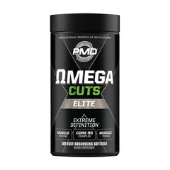 Omega Cuts Elite – 180 Softgels (90 Servings) EXP: 024/2028