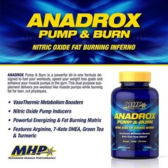 Maximum Human Performance Mhp Anadrox Nitric Oxide Fat Burning Inferno 112