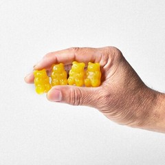 Creatine Gummies Chewable Creatine 1,250mg per Gummy – Natural Pineapple Flavor