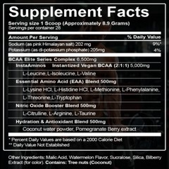 Pomegranate Watermelon BCAA Powder, Muscle Growth & Recovery – Amino Acids