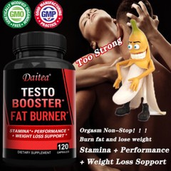Testo Booster Fat Burning Endurance + Performance Weight Loss Support