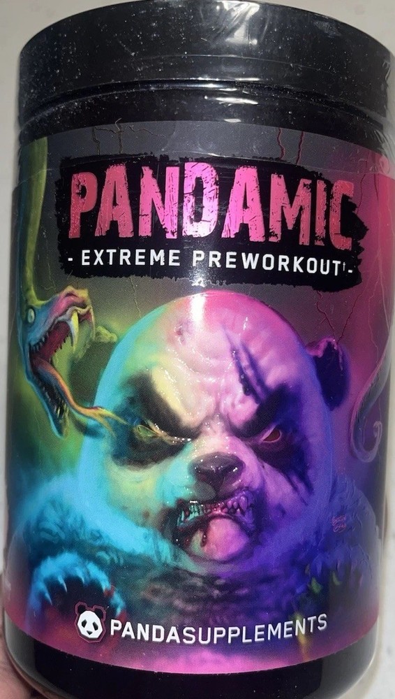 Panda Supps Pandamic Extreme Pre-Workout 25 Servings Unicorn NEW