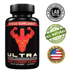 Testosterone Booster for Men STAMINA, ENERGY, STRENGTH Libido, Performance