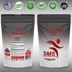 TURKESTERONE Extract Powder Ajuga Turkestanica Standardized to 10% 100g By SMS