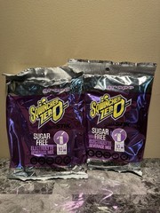 Lot Of 2 Sqwincher® .11 Ounce GRAPE Flavor Qwik Stik™ ZERO Powder, 50/pack
