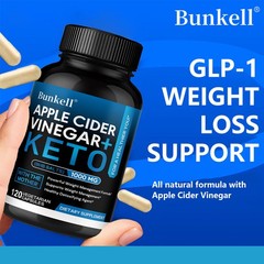 Apple Cider Vinegar BHB Salts Supplement Diet Pills Unisex Support Appetite