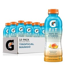 Electrolyte Beverage, Healthy Hydration Drink, Tropical Mango Flavor, 12 Pack (1