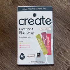create creatine + electrolytes 12 sticks 3 flavors