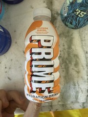 PRIME Hydration Orange Swirl 12oz Mini Bottle Rare New Drink Sam’s Club Flavor