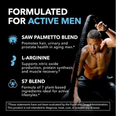 Havasu Nutrition Saw Palmetto with L Arginine for men 60 count New Sealed