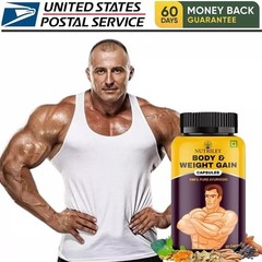 BODYBUILDER MASS GAINER CAPSULE FOR MUSCLE & WEIGHT GAIN 60 Caps USA