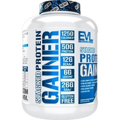 Evlution Nutrition Stacked Protein Gainer – 50g Protein Per Serving- 6lb