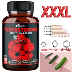 Panax Ginseng 120 Capsules-Testostero Booster, Muscle Health – US