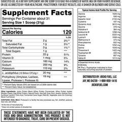 Jocko Mölk Whey Protein Powder 22g Sugar-Free – 31 Servings, Strawberry