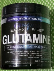 GENOMYX – Glutamine – Raw Ingredients & Power – 40 Servings – Exp 4/2025