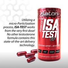 Isa-Test GF Testosterone Support Plus Anti Estrogen, 120 Count PACK OF 2