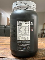 Titan Nutrition whey protein powder 2 lb Devils Food Cake Expiration 04/2027