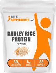 BulkSupplements Barley Rice Protein Powder 1kg- 30g Per Serving