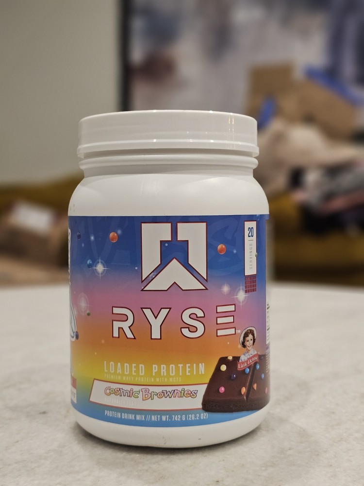 RYSE Loaded Protein Powder, Little Debbie’s Cosmic Brownie, 20 Serving 06/2027