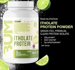 RAW Whey Isolate Protein Powder, Key Lime Pie (CBUM Itholate Protein)