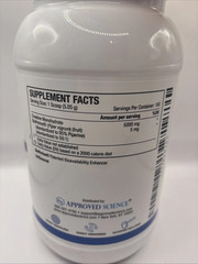APPROVED SCIENCE CREATINE MONOHYDRATE Premium 180 Servings 900g Unflavored