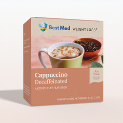 BestMed Weight Loss Cappuccino Diet Drink Ideal Protein Alternative 7ct
