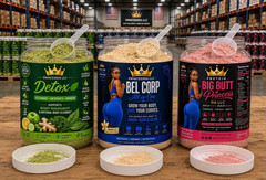 Princessda LLC Big Butt Princess High Protein Gluten Free Vanilla Powder 32 oz