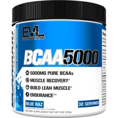 EVL Evlution Nutrition BCAA 5000 30 Servings Build Muscle – ALL Flavors & Sizes