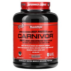 Carnivor, Bioengineered Beef Protein Isolate, Chocolate, 4.19 lbs (1898.4 g)