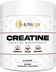 Alpha Lion Creatine – 60 servings – 5000mg/serving – 09/2026+