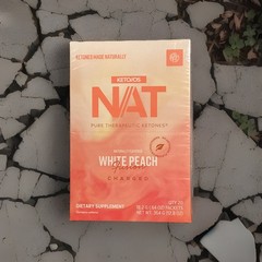 Pruvit KETOSNAT Ketones WHITE PEACH FUSION CHARGED 20 PACKS EXP: 05/2027