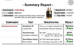 3-AD Black Series- Patented Mens Performance Vitality Supplement – Muscle, S…