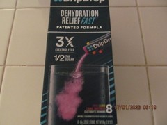 DripDrop Fast Hydration Bold Variety Electrolyte Drink Mix, 8 Packets