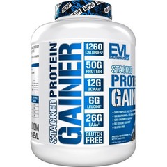 Evlution Nutrition Stacked Protein Gainer – 50g Protein Per Serving- 6lb