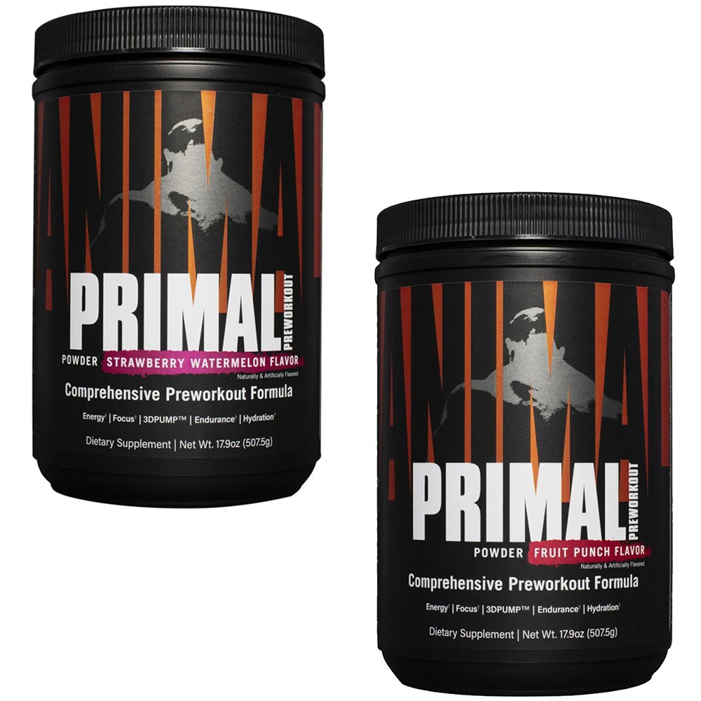Universal Nutrition Animal Primal Pre-Workout Powder Supplement – 25 Servings