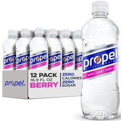 Propel Electrolyte Enhanced Water – 3 Flavor Variety Pack – 12 Bottles