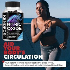 Nitric oxide Capsules 1200 mg | Regulating Vascular Tension | 120 Capsules