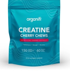 Organifi Creatine Chews – Premium Cherry Chews to Perform 30 Day Supply