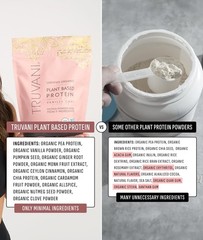 1/27 Truvani Vegan Pea Protein Powder | Vanilla Chai | 20g Protein | 20 Serv