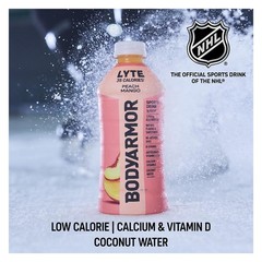 BODYARMOR Lyte Sports Drink Low-Calorie 16 Ounce (Pack of 12), berry