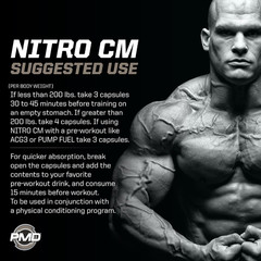 Sports Nitro CM Nitric Oxide with Agmatine Pre Workout Supplement – Muscle Growt