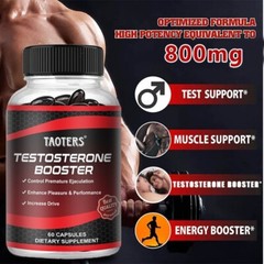Male Enhancer with Ashwagandha – Energy Boost, Testosteron Support 60 Caps